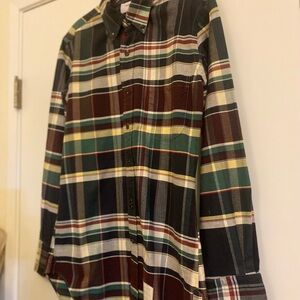 Thom Browne Multicolor Plaid Button-Down Shirt